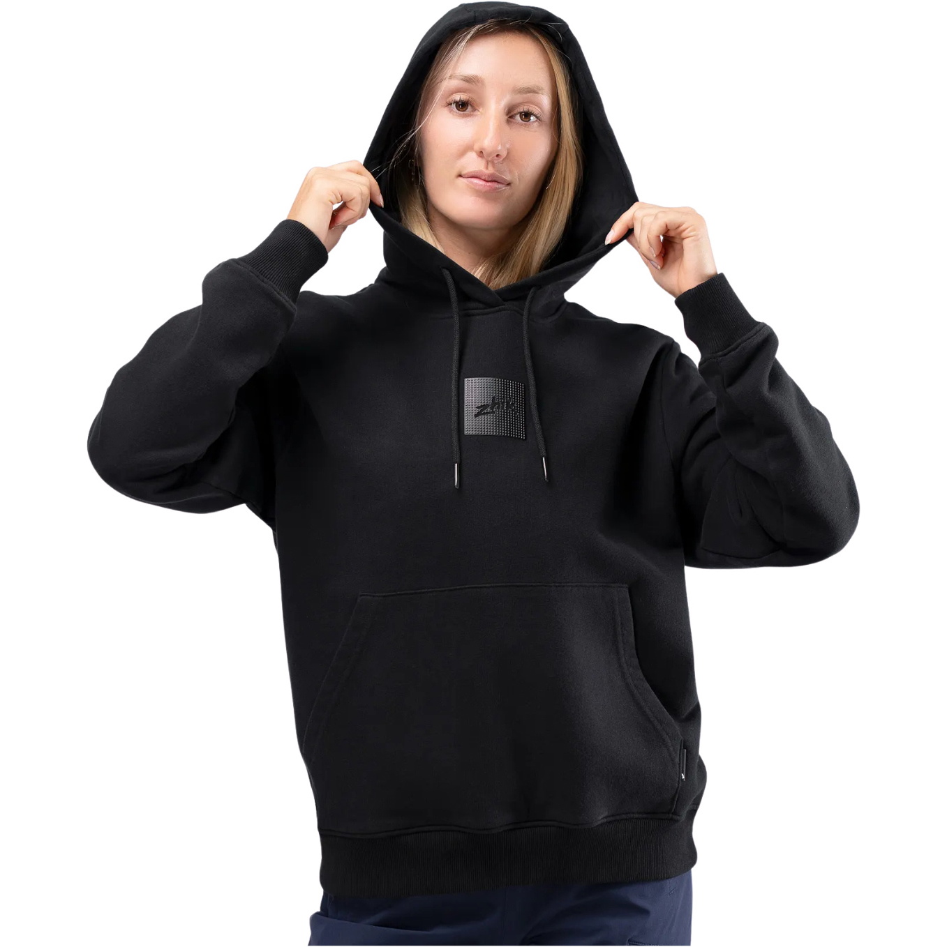 2026 Zhik Womens Carbon Hoodie HDI-0022-W-BLK - Black